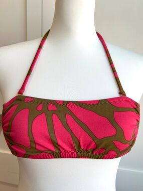J.Crew NWT Foral Sunburst Bandeau Top Size XS Root Color
